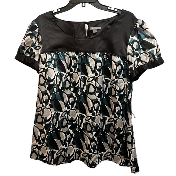 Apt. 9 Stretch Square Puffed Sleeve Top Size XL - Picture 1 of 9